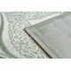 килим EMERALD ексклюзивний 1022 коло - гламур стильний Мармур, Геометричні сірий / золото