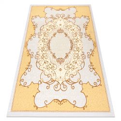 Carpet OPERA 0A009A C91 45 Ornament - structural two levels of fleece ivory / yellow