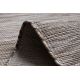 Din iuta, cu țesătură plată, covor PATIO Sisal cu model simplu 2778 bej