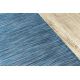 Lapos szövésű futó szőnyeg SIZAL PATIO egységes formatervezésű, 2778 kék