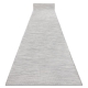 Плоский тканий бігун SISAL PATIO, рівномірний дизайн 2778 сірий
