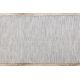 Běhoun SIZAL PATIO model 2778 ploché tkaní, jednotný, šedá
