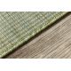 Lapos szövésű futó szőnyeg SIZAL PATIO egységes formatervezésű, 2778 zöld
