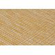 Lapos szövésű futó szőnyeg SIZAL PATIO egységes formatervezésű, 2778 sárga, arany