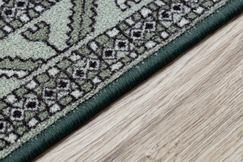 Alfombra de pasillo con refuerzo de goma RYMA verde - Alfombras de passilo