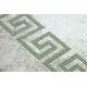 Teppich OPERA 0W1739 C89 45 griechisch - Strukturell zwei Ebenen aus Vlies elfenbein / grün