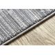 Modern carpet REBEC fringe 51166B Geometric - two levels of fleece navy / cream