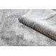 Classic carpet REBEC fringe 51171A Ornament vintage - two levels of fleece cream / grey