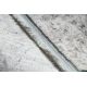 Modern matta REBEC fringe 51184A Marble - två nivåer av hudna grädde / marin