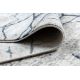 Moderne teppe REBEC frynser 51184A Marmor - to nivåer av fleece krem / marinen