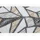 Alfombra sisal COOPER Mosaico 22208 crudo / negro