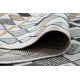 Sisal tapijt SISAL COOPER Ruit , Zigzag 22217 ecru / zwartkleuring