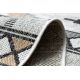 Carpet SISAL COOPER Aztec, Etno 22235 ecru / black