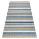 Teppich SISAL COOPER Streifen, Etno 22238 ecru / dunkelblau