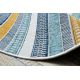 Sisal tapijt SISAL COOPER Strepen, Etno 22238 ecru / blauw