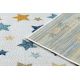Carpet SISAL COOPER Stars 22260 ecru / navy