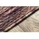 Moderno alfombra sisal FISY 20975A violet / rosado