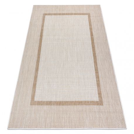 Matto STRING SIZAL SION Kehys 21782 litteäksi kudottu ecru / beige
