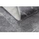 Modern MEFE carpet 2783 Marble - structural two levels of fleece dark grey 