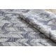 Sisal tapijt SISAL SION Zilverspar Chevron 22180 plat te weven ecru / blauw / rozekleuring