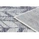 Fonott sizal szőnyeg SION Halszálka 22180 lapos szövött ecru / kék / rózsaszín