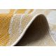 Sisal tapijt SISAL SION marmeren , 22169 plat te weven ecru / Geel / beige 