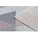 Sisal tapijt SISAL SION Geometrisch, Drieho 3006 plat te weven ecru / rozekleuring