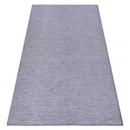 Teppich SISAL PATIO 2778 flach gewebt blau / rosa / beige