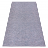 Tapete SIZAL PATIO 2778 tecido plano rosa / azul / bege 