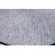 Teppich SISAL PATIO 2778 flach gewebt blau / rosa / beige