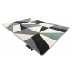 Teppich ALTER Fiori Geometrisch, Dreiecke, Quadrate grün