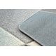 Carpet Structural BOTANIC 65262 Flowers, flat woven on the balcony, terrace - black