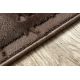 Tæppe ACRYL VALENCIA 036 ramme, vasket, vintage elfenben / brun