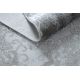 Tæppe ACRYL VALENCIA 6177 ORNAMENT, vasket, vintage lyse grå / mørk grå