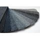 Covor DE LUXE modern 634 Cadru vintage - structural verde / antracit