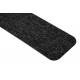 Fitted carpet E-WEAVE 094 anthracite / brown