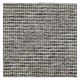 Tapis VINCI 1407 moderne Rosette vintage - Structural ivoire / gris