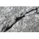 сучасний килим COZY 8985 Brick Мощення цегла, камінь - Structural два рівні флісу сірий
