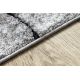 Moderní koberec COZY 8985 Brick Dlažba cihlový, kámen - Strukturální, dvě úrovně rouna šedá