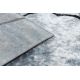 Moderne teppe COZY 8873 Sprekker, Sprukket betong - strukturell to nivåer av fleece lys grå / blå