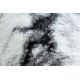 Paklājs moderns COZY 8871 Marble, Marvalzis, strukturāls - divi sariņu līmeņi pelēks