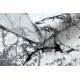 Moderný koberec COZY 8871 Marble, Mramor - Štrukturálny, dve vrstvy rúna sivá