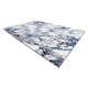 Moderný koberec COZY 8871 Marble, Mramor - Štrukturálny, dve vrstvy rúna, modrá 