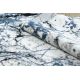 Tapete moderno COZY 8871 Marble, Mármore - Structural dois níveis de lã azul