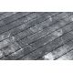Modern Teppich COZY 8654 Raft, Linien - Strukturell zwei Ebenen aus Vlies grau