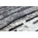 Moderný koberec COZY 8876 Rio - Štrukturálny, dve vrstvy rúna sivá
