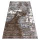 Moderní koberec COZY 8876 Rio - Strukturální, dvě úrovně rouna, hnědý