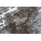 Modern COZY szőnyeg 8876 Rio - Structural két szintű gyapjú barna