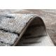 сучасний килим COZY 8876 Rio - Structural два рівні флісу коричневий