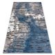 Moderní koberec COZY 8876 Rio - Strukturální, dvě úrovně rouna, modrý 